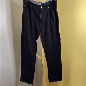 Vintage Black Straight Men's Jeans